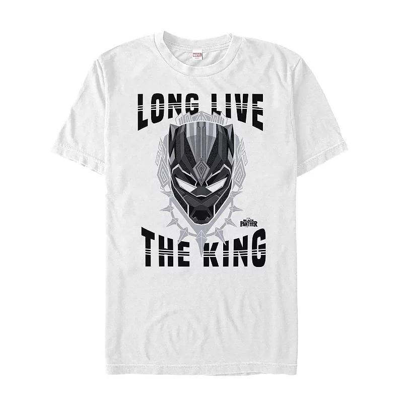 Mens Marvel Black Panther Long Live the King Graphic Tee Product Image