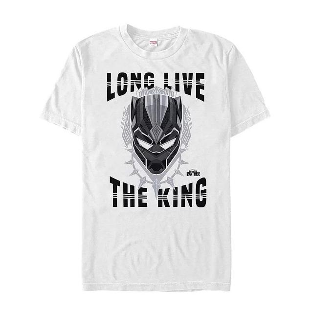 Mens Marvel Black Panther Long Live the King Graphic Tee Product Image