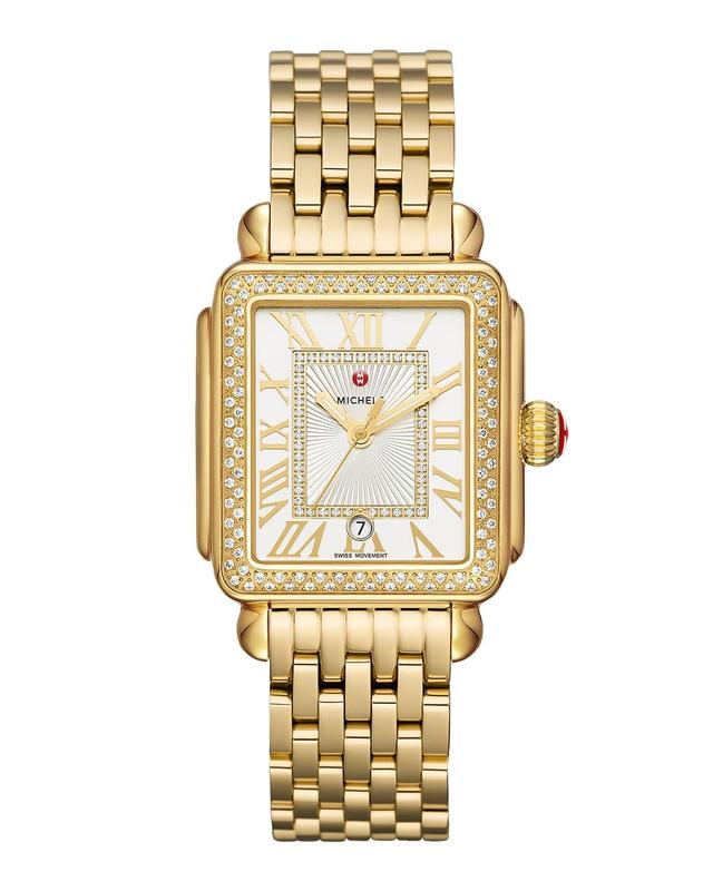 MICHELE Deco Madison Diamond Bracelet Watch, 33mm Product Image