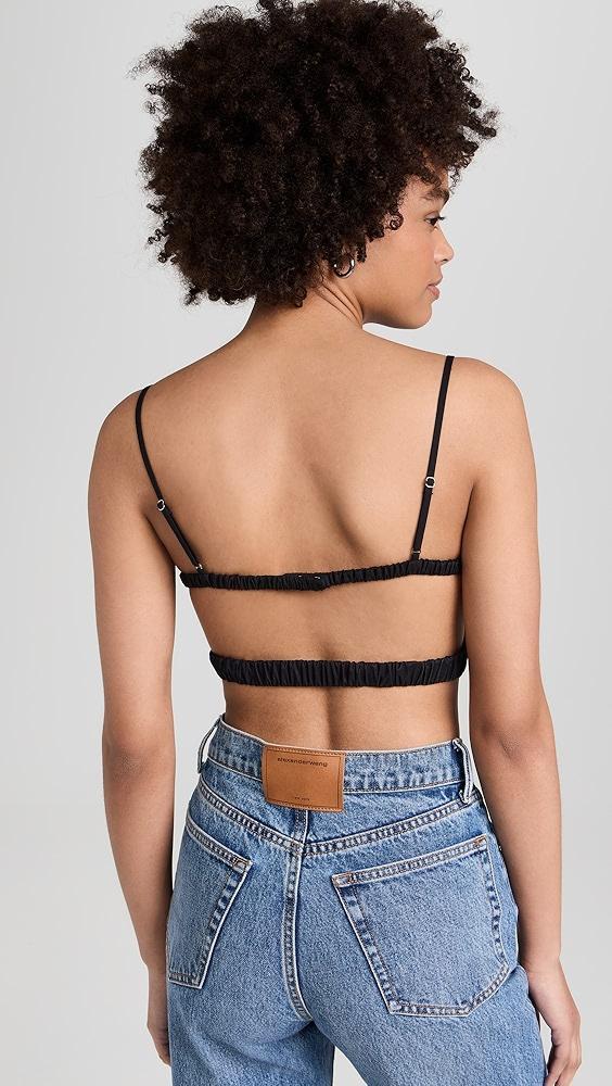 3.1 Phillip Lim Cropped Twist Front Cami with Open Back | Shopbop Product Image