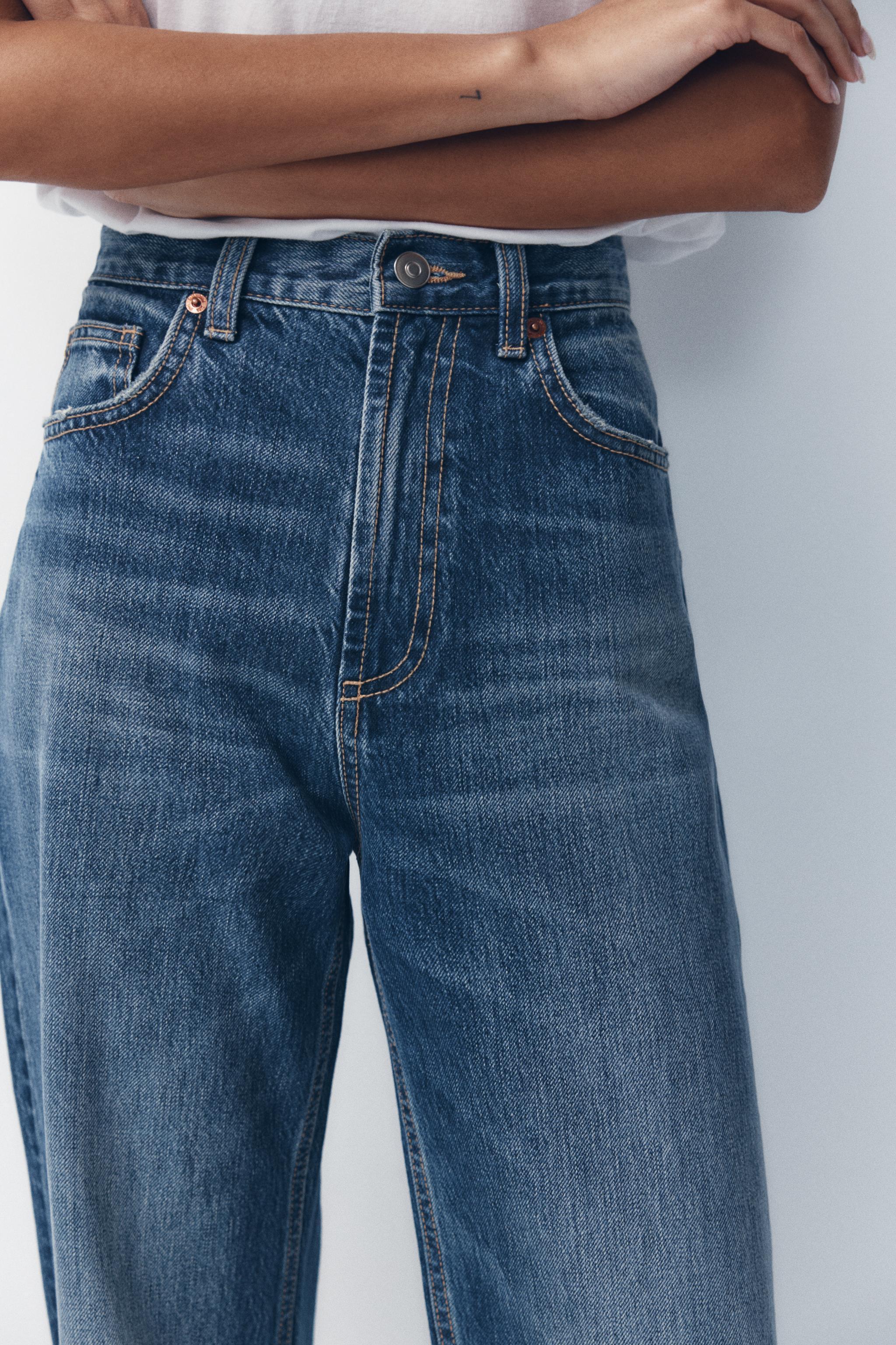 TRF HIGH RISE WIDE LEG JEANS Product Image