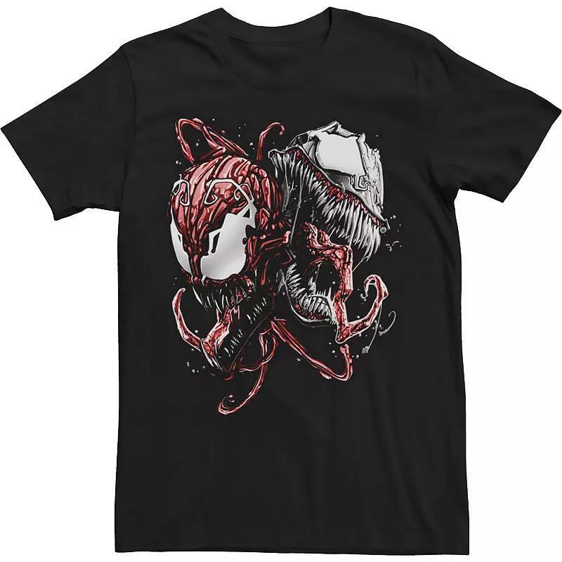 Big & Tall Marvel Carnage and Venom Tee, Mens Product Image