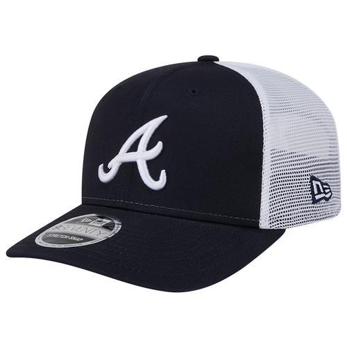 New Era Mens Atlanta Braves New Era Atlanta Braves CTN Trucker Cap - Mens Product Image