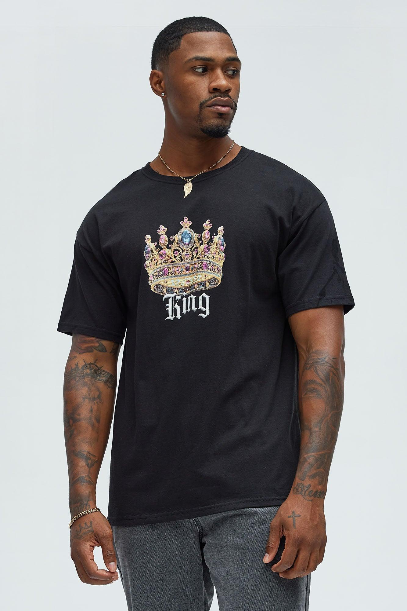 King's Crown Short Sleeve Tee - Black Product Image