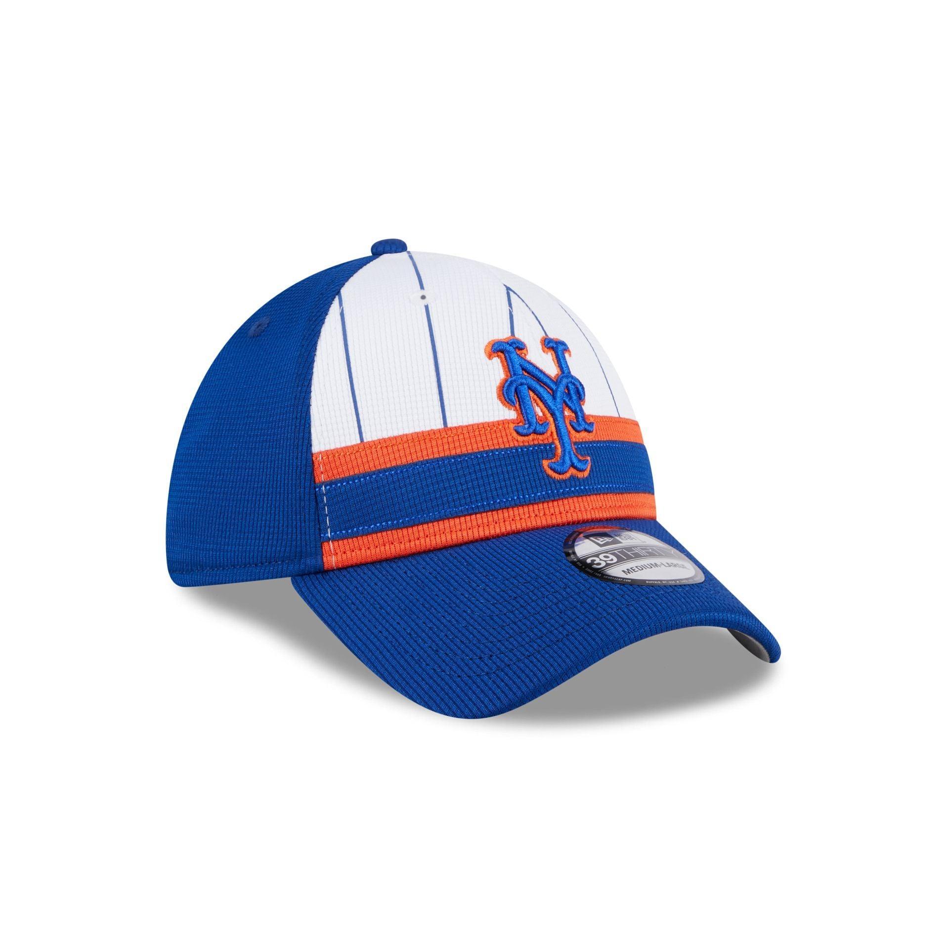 New York Mets 2024 Batting Practice 39THIRTY Stretch Fit Hat Male Product Image