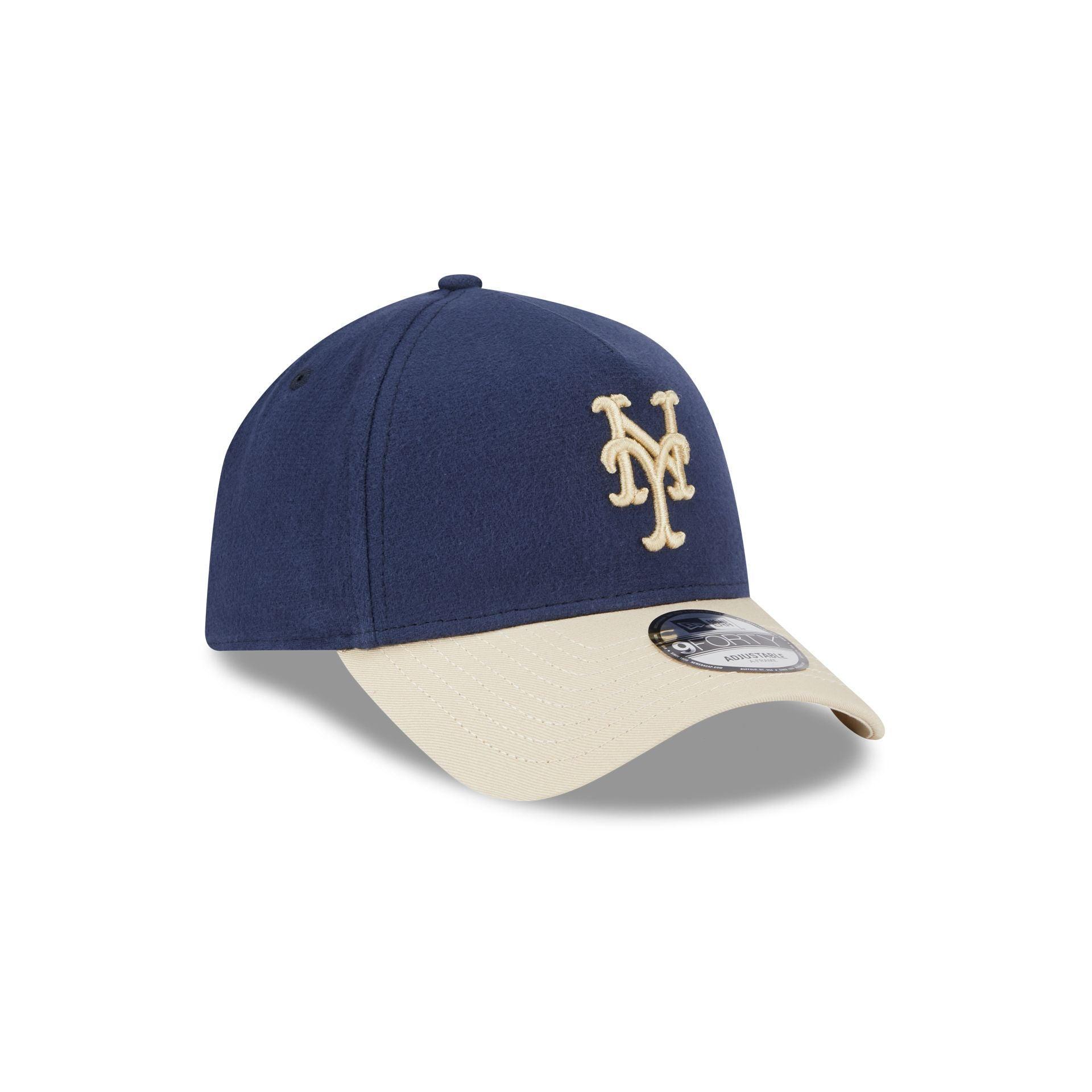 New York Yankees Moleskin Crown Maroon 9FORTY A-Frame Snapback Hat Male Product Image