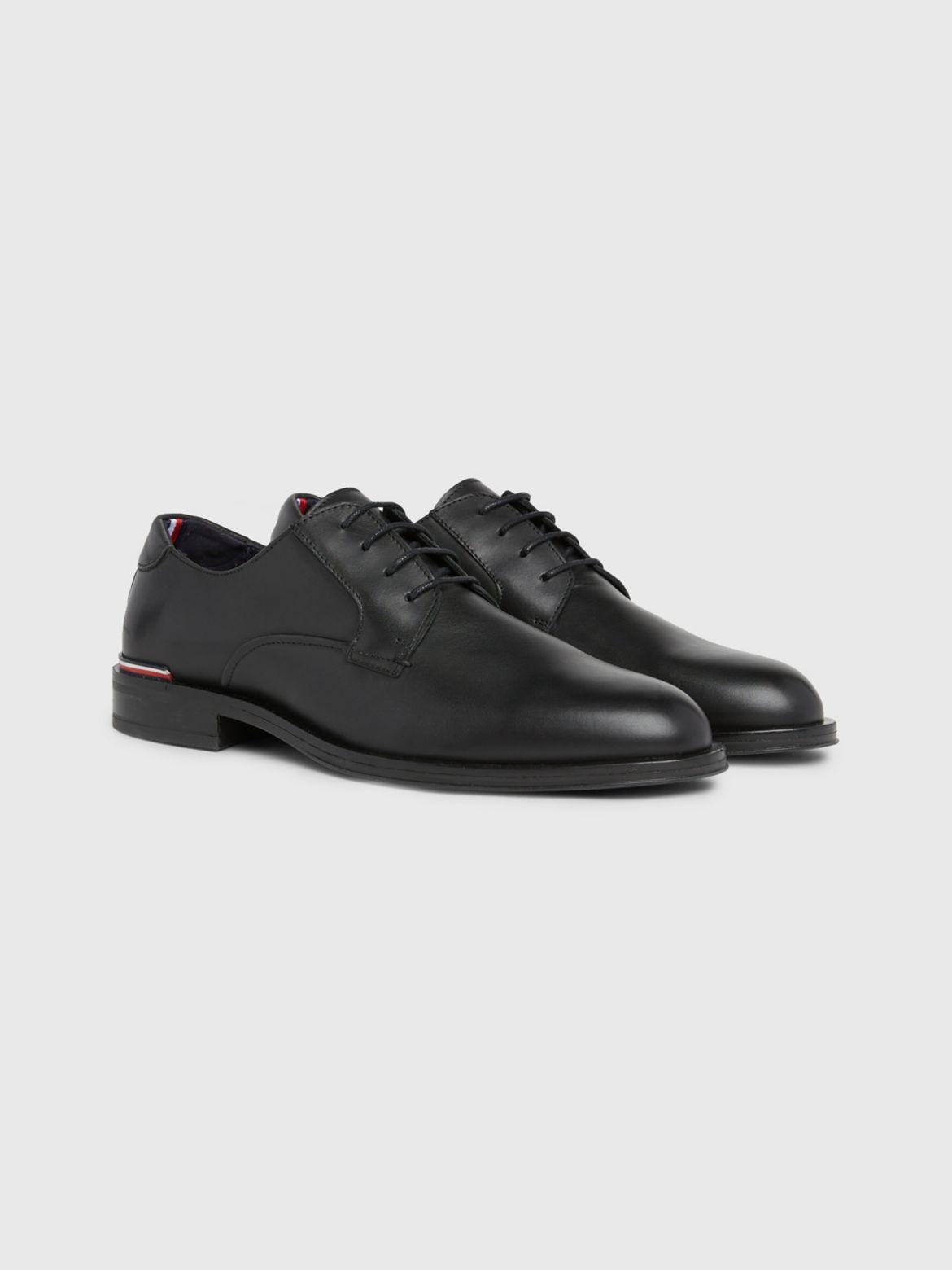 Tommy Hilfiger Men's Flag Stripe Leather Shoe Product Image