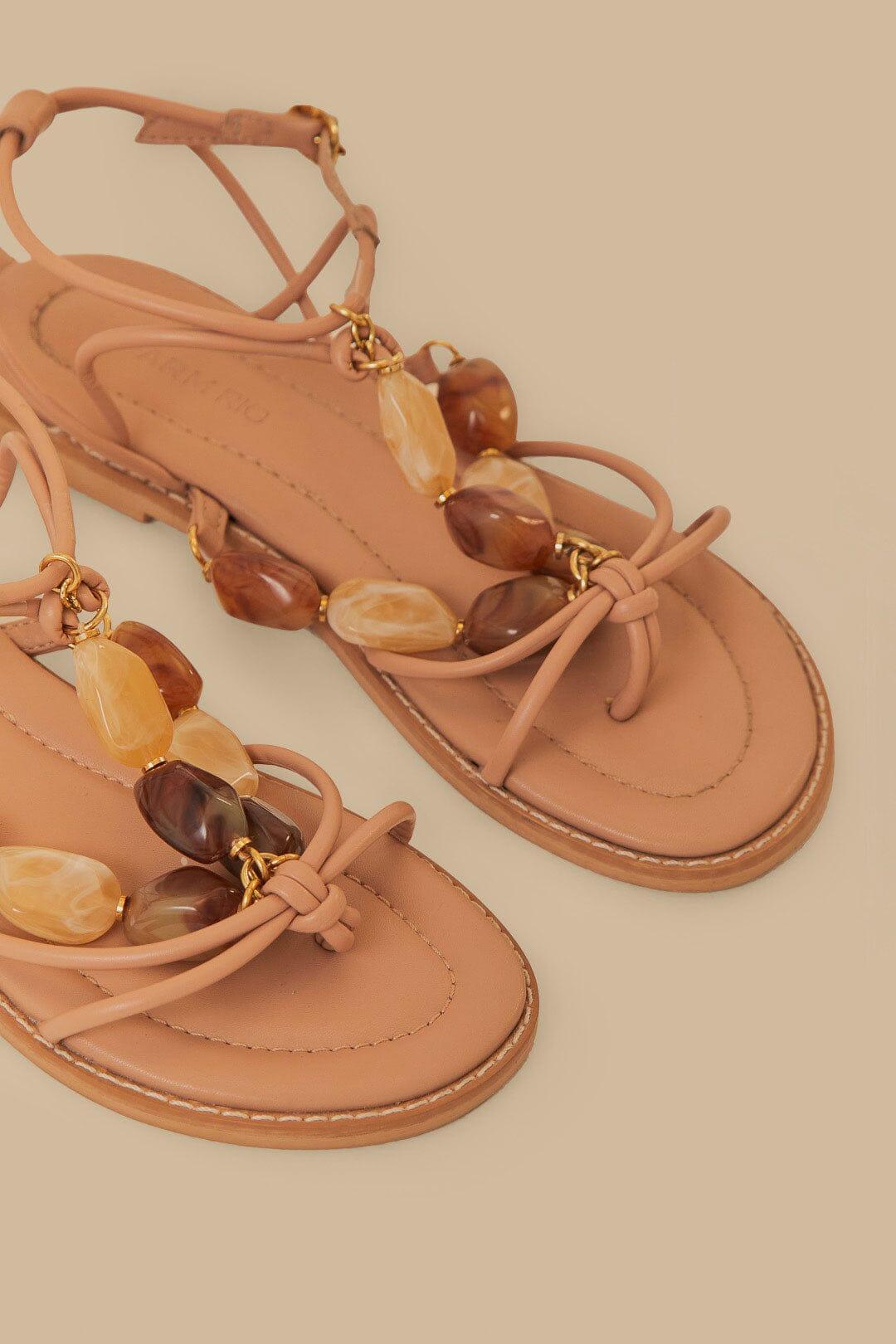 Pink Gem Straps Sandal Product Image