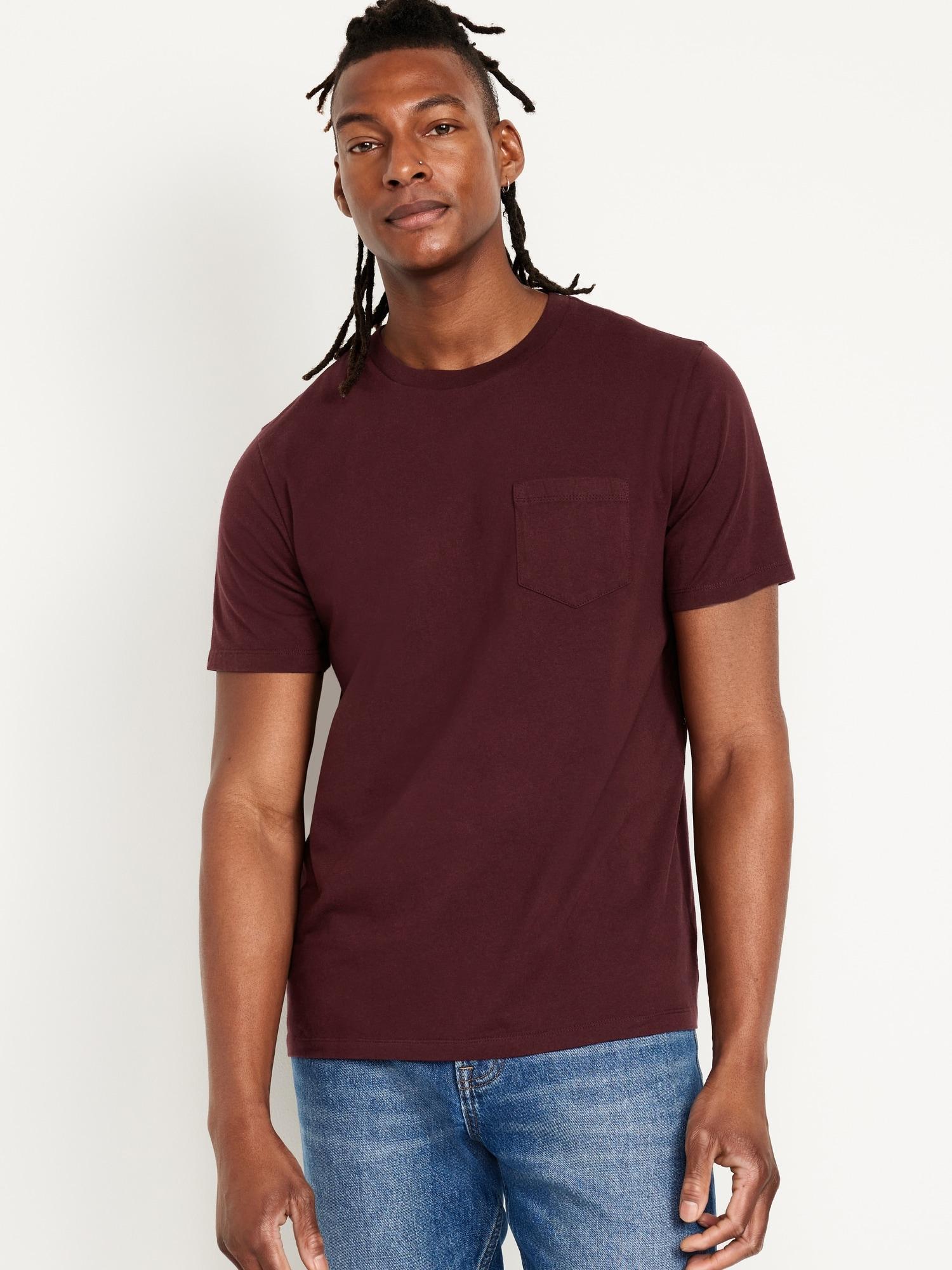 Crew-Neck Pocket T-Shirt Product Image