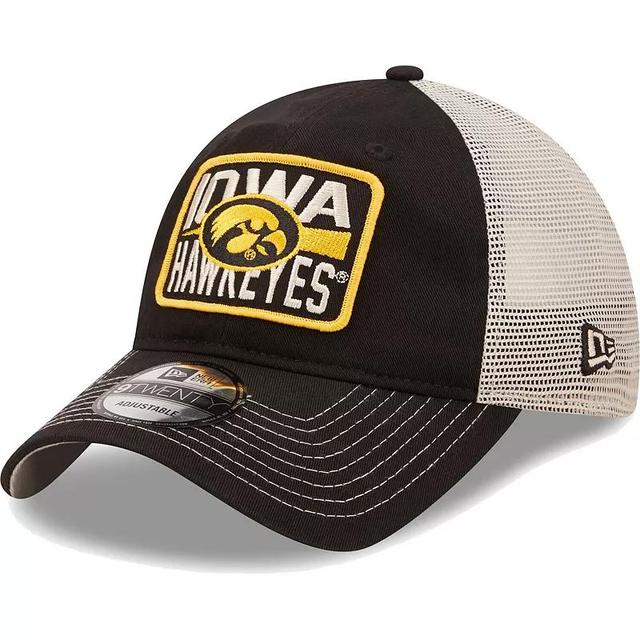 Mens New Era /Natural Iowa Hawkeyes Devoted 9TWENTY Adjustable Hat Product Image