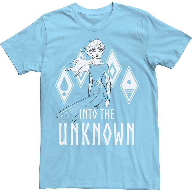 Disneys Frozen 2 Elsa Mens Into The Unknown Tee Product Image