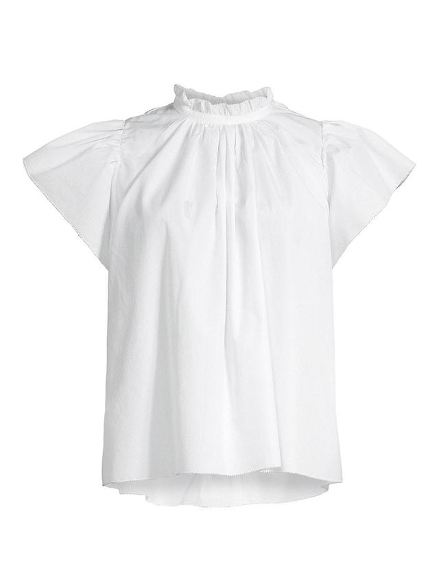 Womens Carla Highneck Blouse Product Image