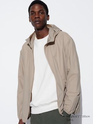 Mens Pocketable Uv Protection Parka (Printed) with Water-Repellent Beige XL UNIQLO US Product Image