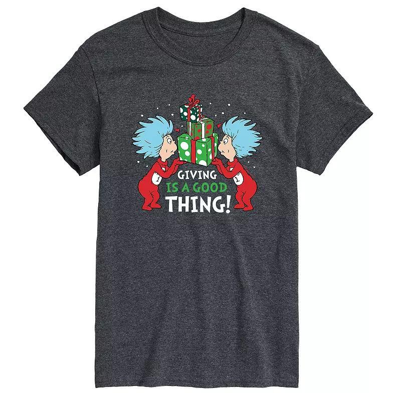 Mens Dr. Seuss Giving Is A Good Thing Tee Product Image