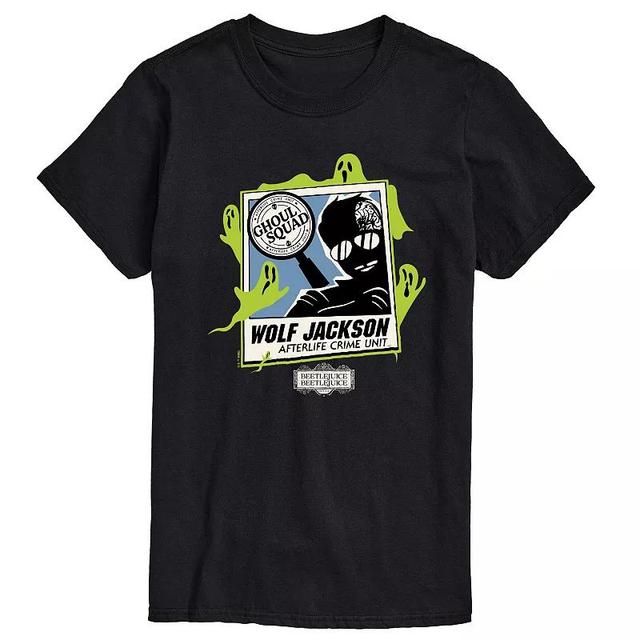 Mens Beetlejuice 2 Wolf Jackson Graphic Tee Product Image