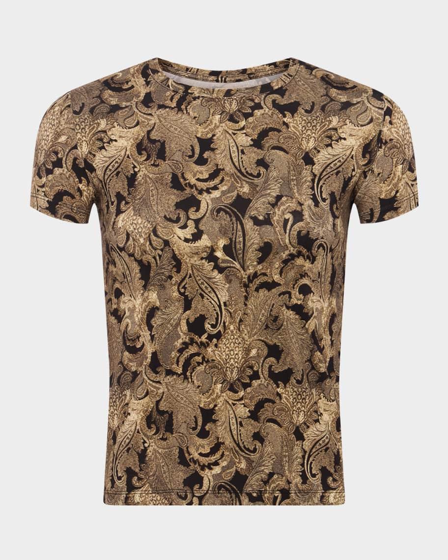 Ressi Short-Sleeve Paisley Tee Product Image