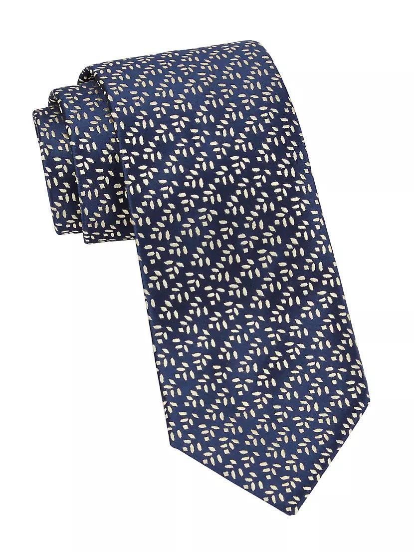 Leaf Woven Silk Tie Product Image