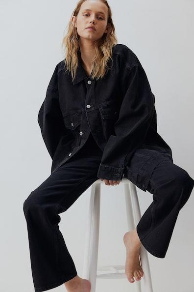 Oversized Denim Jacket Product Image