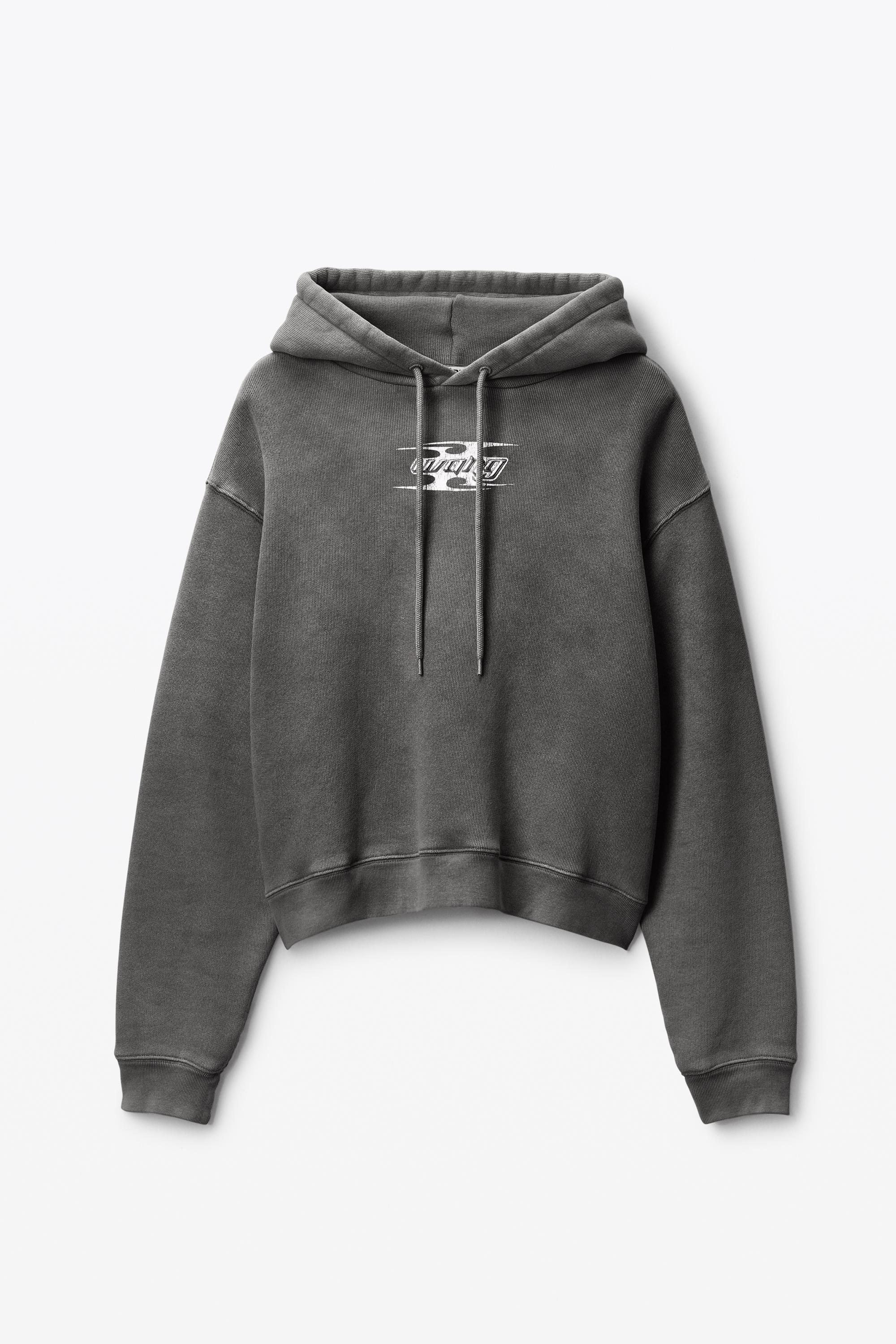 Blade Logo-embossed Hoodie In Cotton Product Image