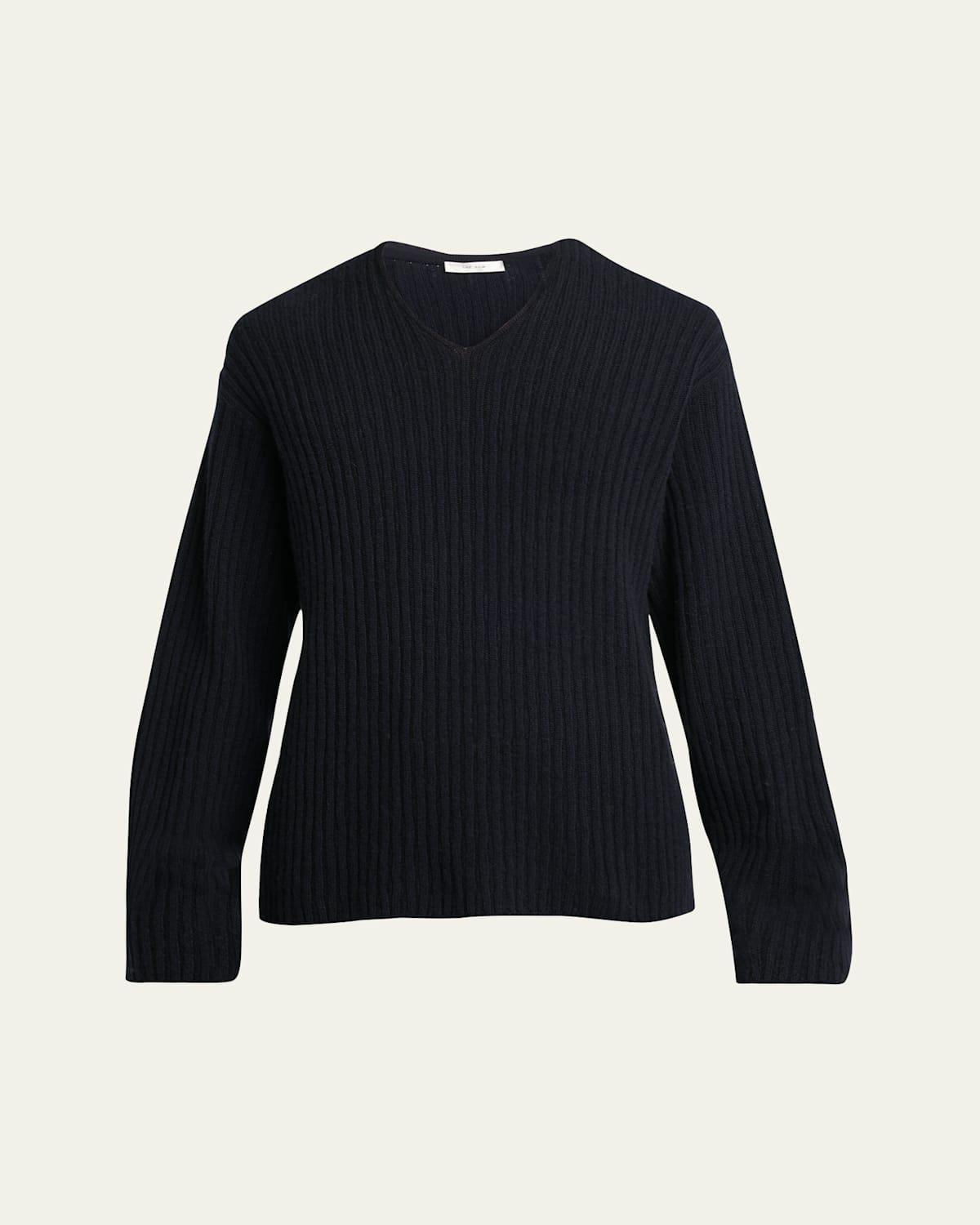 Mens Gustave V-Neck Cashmere Sweater Product Image