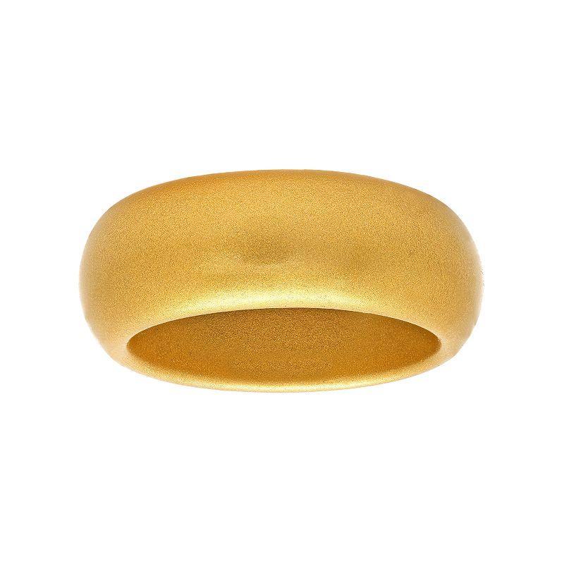 Silicone Ring, Womens Gold Tone Product Image