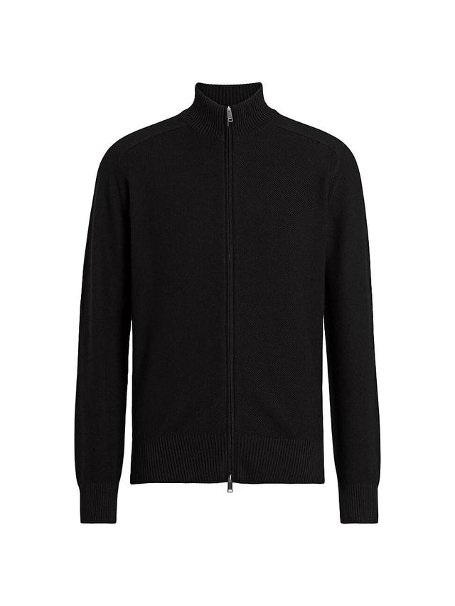 Mens Cashseta Full Zip Cardigan Product Image