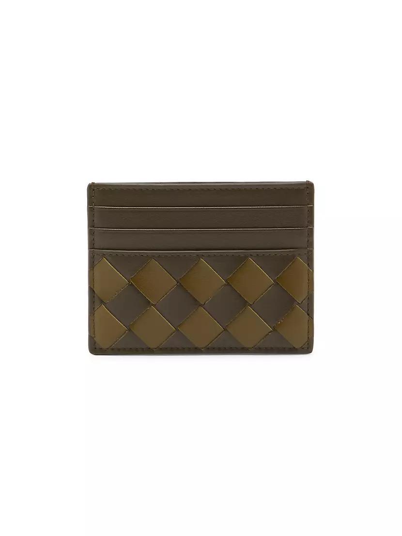 Intrecciato Leather Card Case Product Image