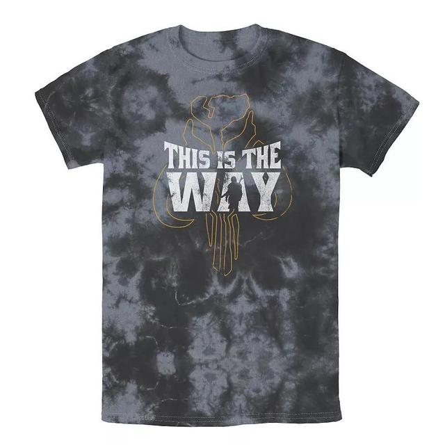 Mens Star Wars The Mandalorian This Is The Way Mythosaur Overlay Tee, Boys Product Image