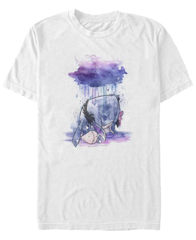 Mens Winnie The Pooh Watercolor Eeyore Tee Product Image