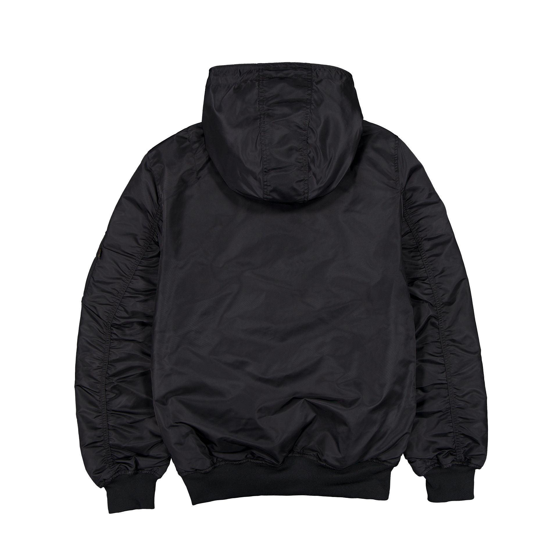 Alpha Industries x New York Yankees L-2B Hooded Bomber Jacket Black Male Product Image