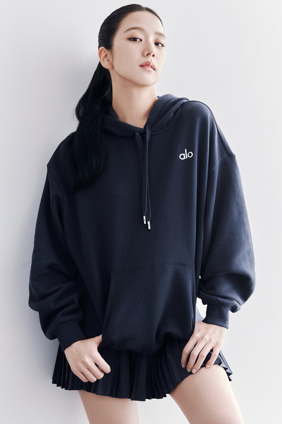 Alo Yoga | Accolade Hoodie Blue Product Image