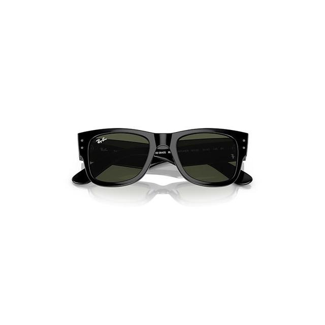 RB0840S Mixed-Media Mega Wayfarer Sunglasses Product Image