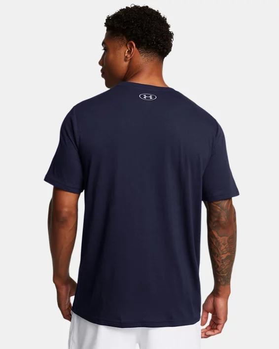 Men's UA Performance Cotton Collegiate T-Shirt Product Image