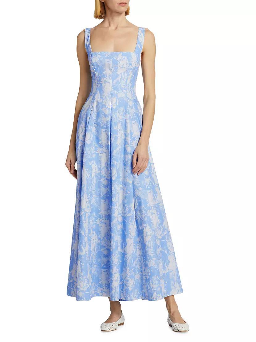 Floral Cotton Maxi Dress Product Image