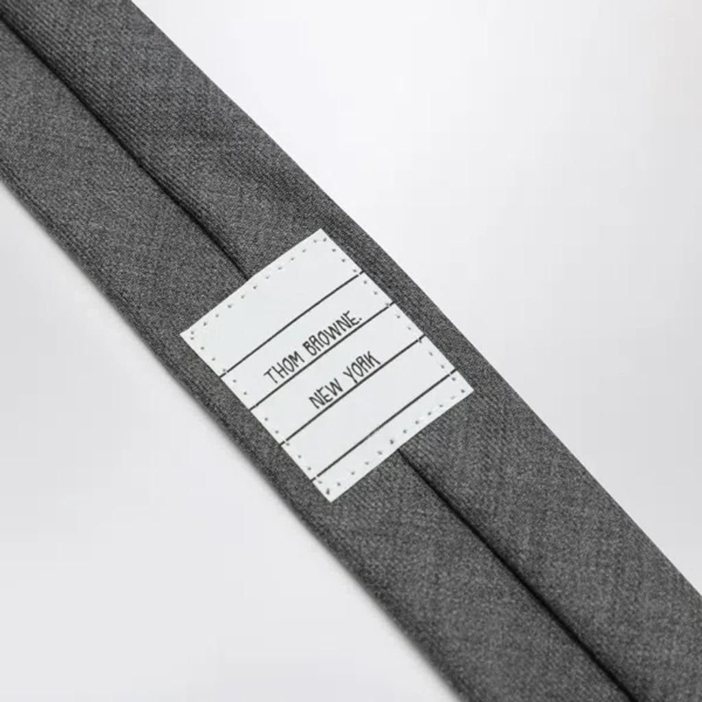 Grey Wool Tie Product Image