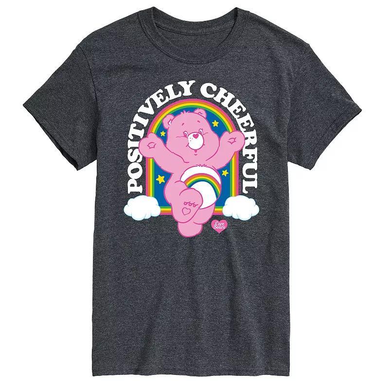 Mens Care Bears Positively Cheerful Graphic Tee Product Image