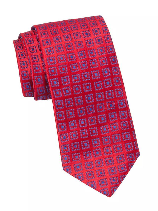 Geobean Woven Silk Tie Product Image