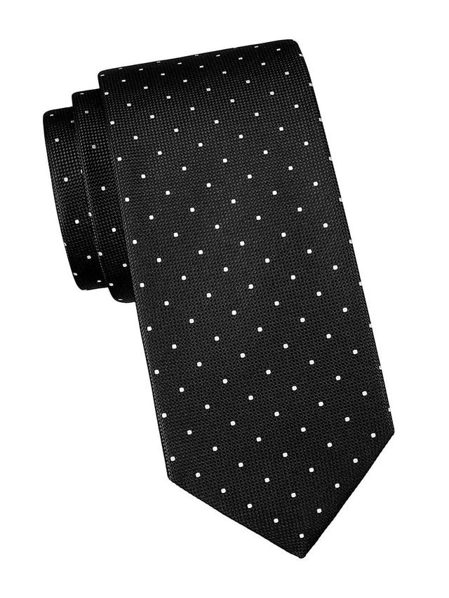 Eton Triangle Neat Silk Tie Product Image