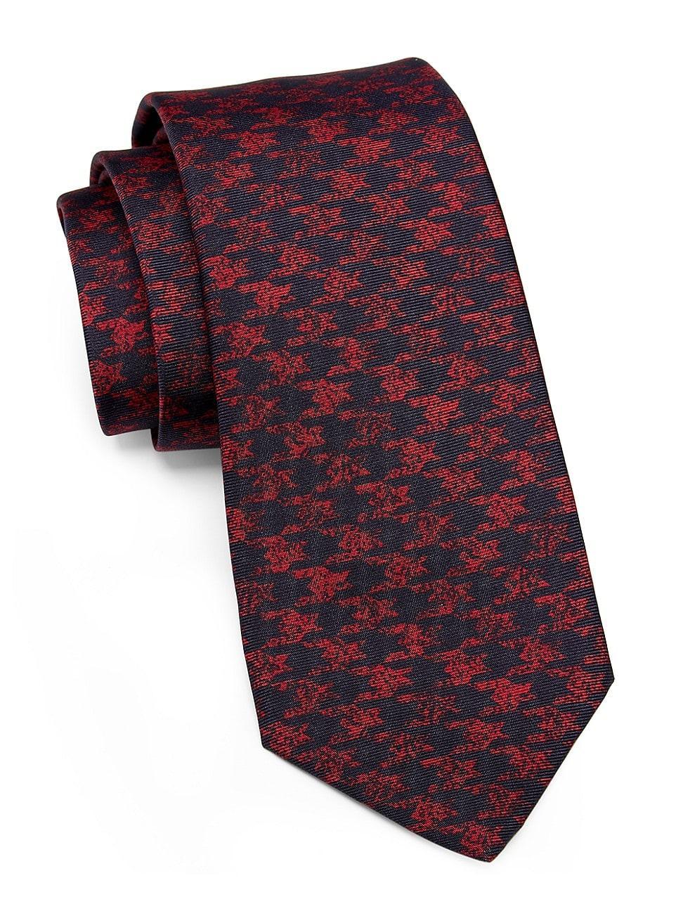 Mens Herringbone Silk Tie Product Image