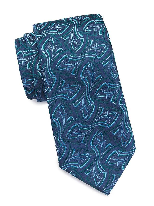 Mens Silk Jacquard Fireworks Tie Product Image