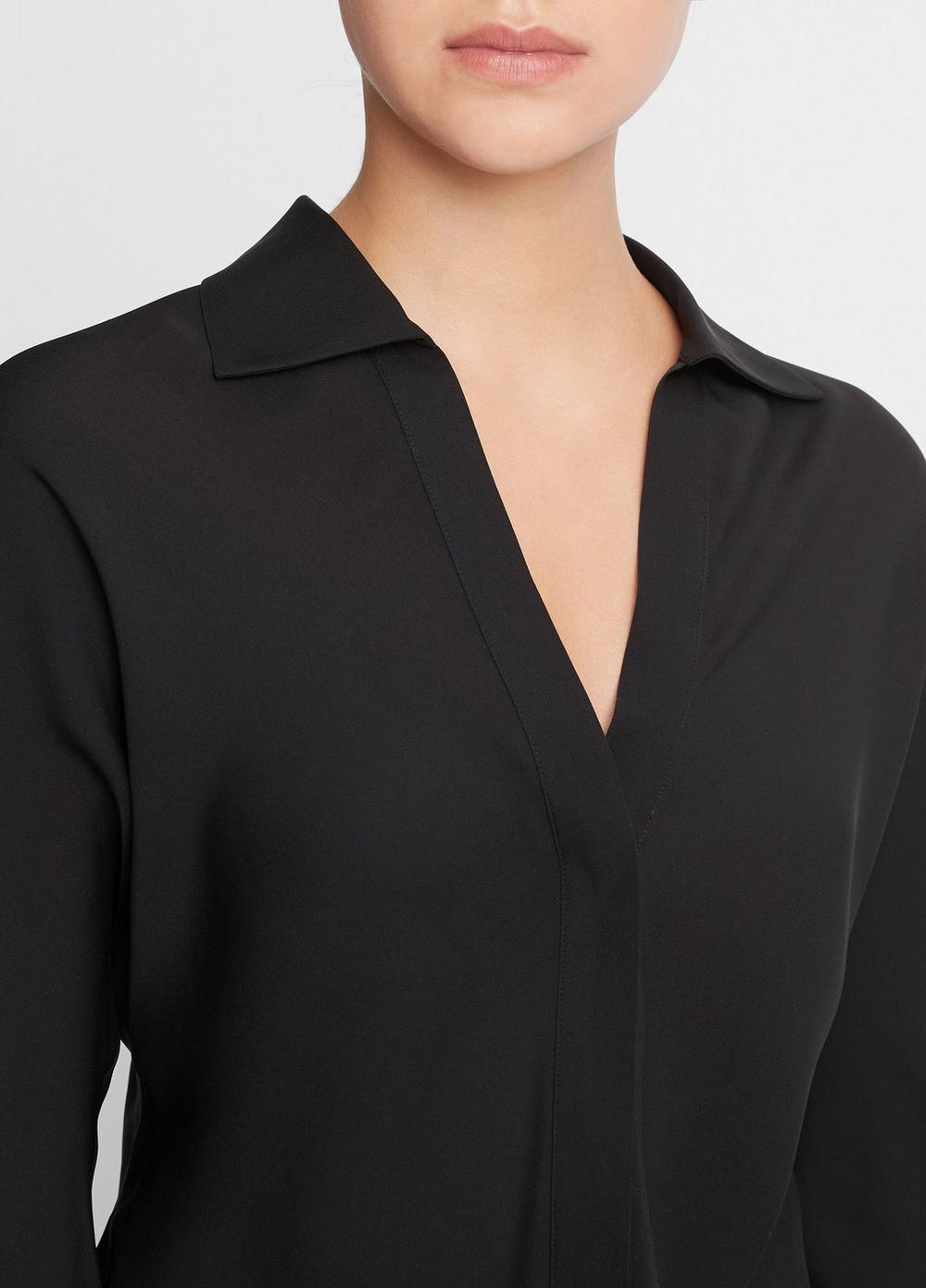 Silk Bias Dolman-Sleeve Shirt Product Image