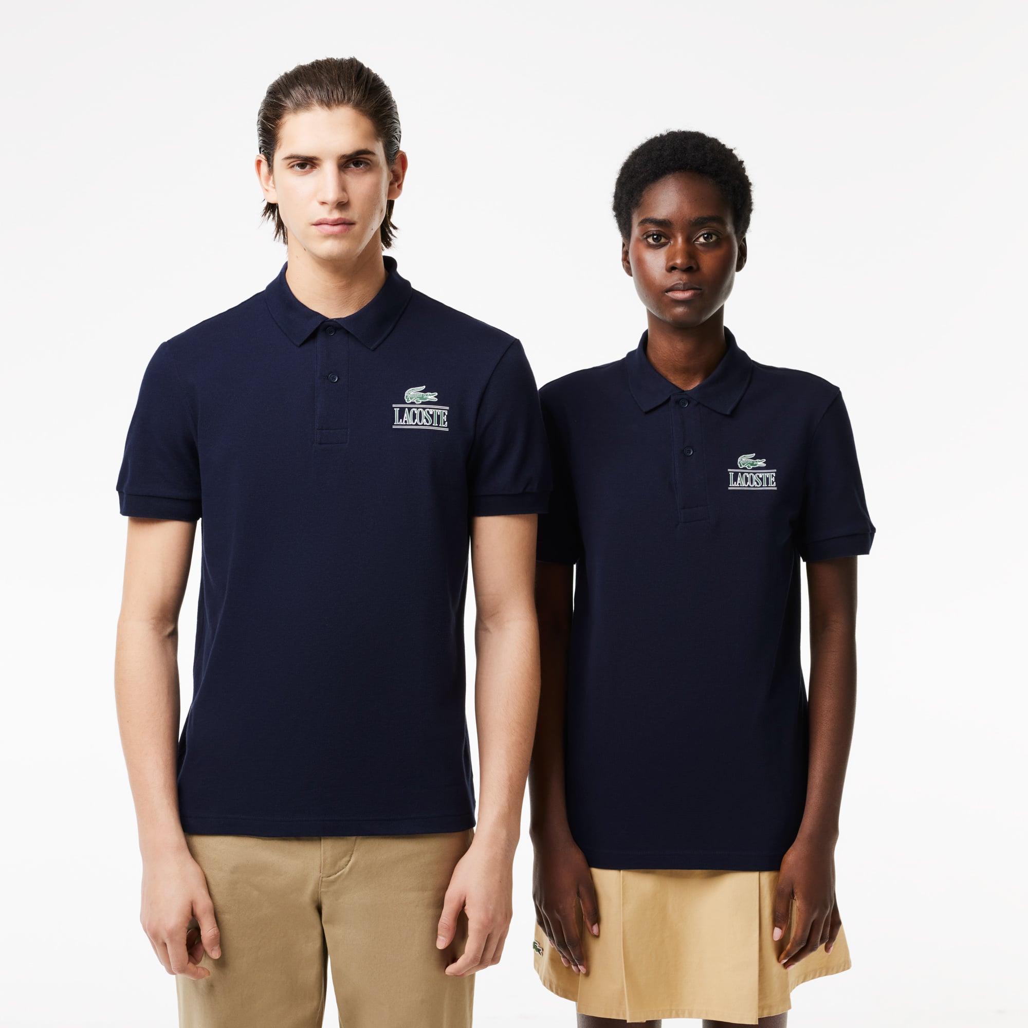 Unisex Regular Fit Stretch Mini Piqué Polo Product Image