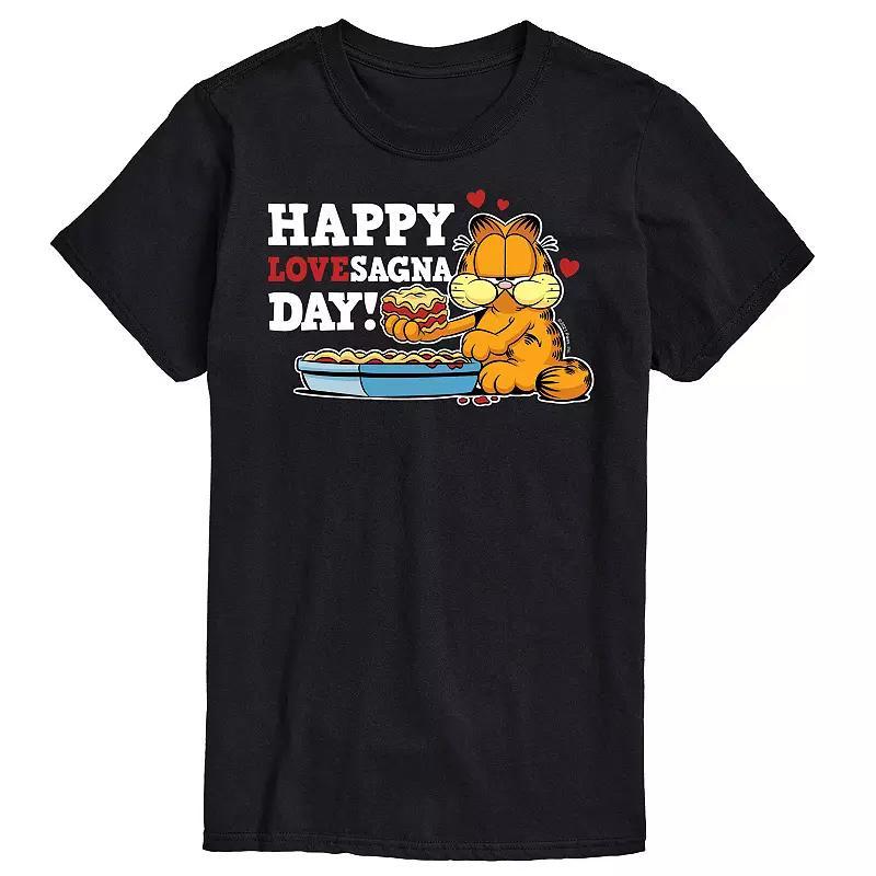 Mens Garfield Happy Lovesagna Day Tee Product Image