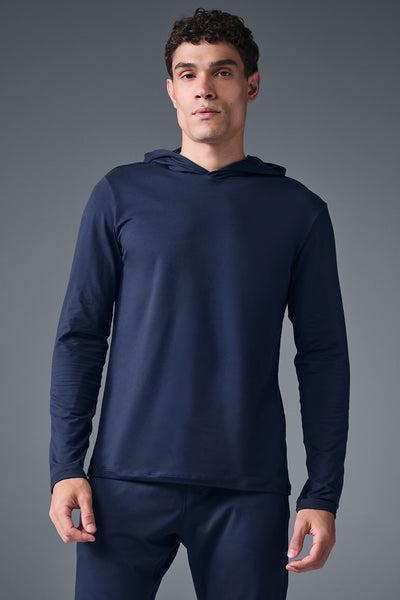 Conquer Reform Long Sleeve With Hood - Navy Product Image