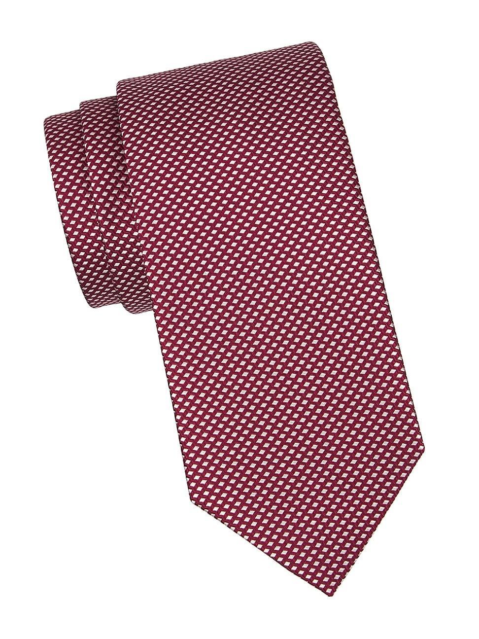 Eton Triangle Neat Silk Tie Product Image