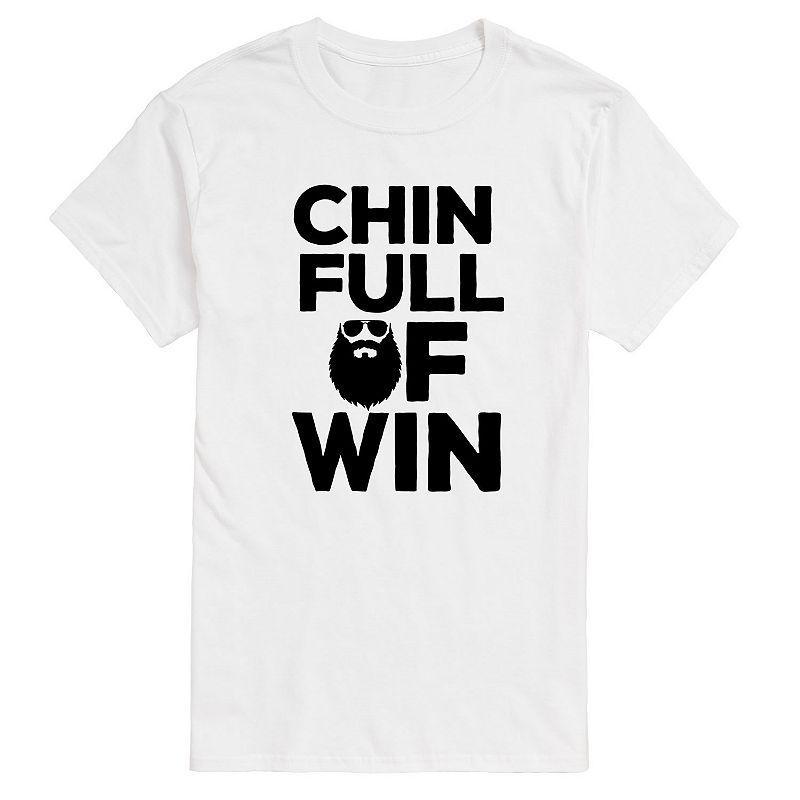 Big & Tall Chin Full of Win Graphic Tee, Mens Product Image