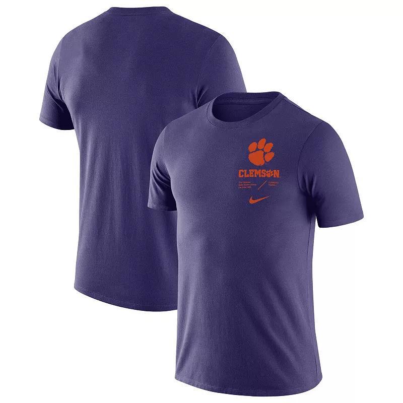 Mens Nike Clemson Tigers Team Practice Performance T-Shirt Product Image