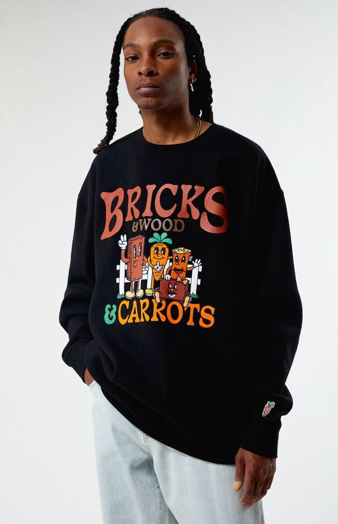 Carrots Men's x Bricks & Wood Outsiders Crew Neck Sweatshirt Product Image