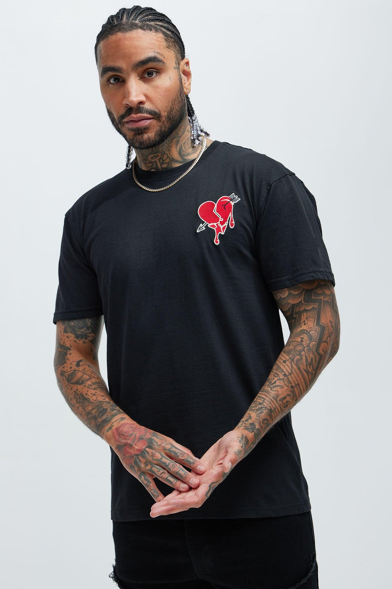 Heartbreaker Short Sleeve Tee - Black Product Image