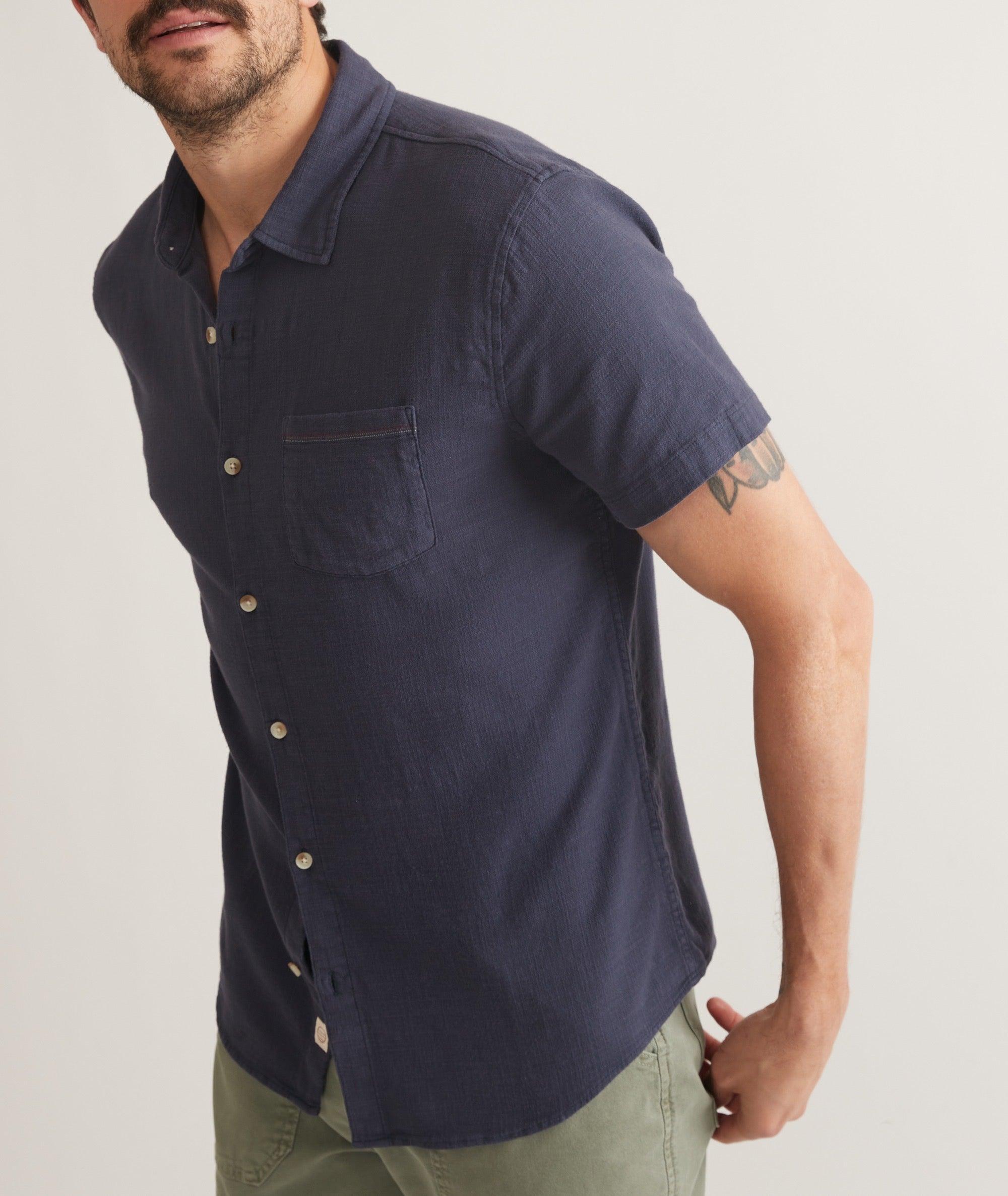 Stretch Selvage Short Sleeve Shirt Product Image